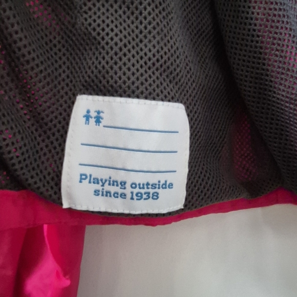 Columbia Kids' Fuchsia and Black Raincoat - Picture 6 of 11